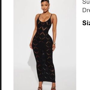 Sun Kissed Maxi
Dress - Black